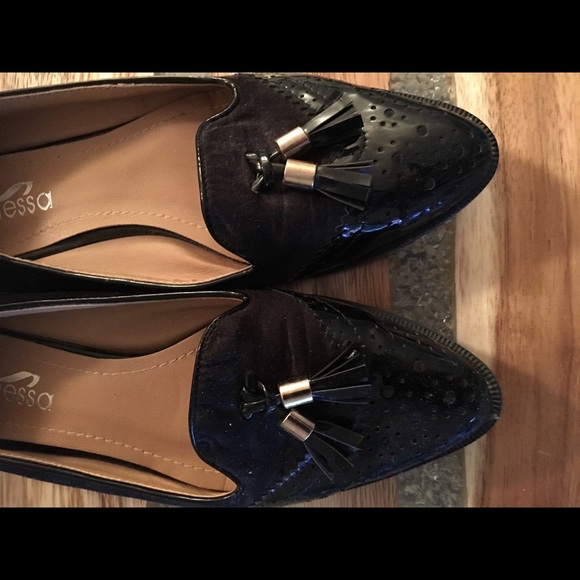 Loafer Shoes from Italy!  Patent Leather and Suede - Picture 3 of 6